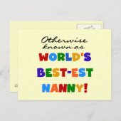 Sonst als beste Gnadengeschenke bezeichnet Postkarte (Vorne/Hinten)