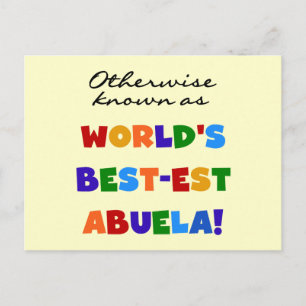 Sonst bekannt als die besten Geschenke der Welt fü Postkarte