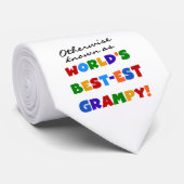 Sonst bekannt als die besten Graubündel der Welt Krawatte (Gerollt)