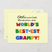 Sonst bekannt als die besten Graubündel der Welt Postkarte (Vorne/Hinten)