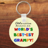 Sonst bekannt als die besten Graubündel der Welt Schlüsselanhänger (Vorderseite)