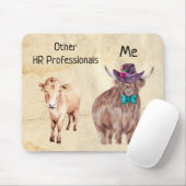 Sonstige Beschäftigte im Personalbereich Mousepad (Mit Mouse)