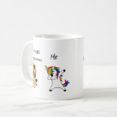 Sonstige Personalfachleute ich Unicorn Personal Kaffeetasse (Vorderseite Links)
