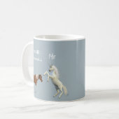 Sonstige Personalfachleute ich Unicorn Personal Kaffeetasse (Vorderseite Links)
