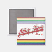 Sonstige Team Magnet (Vorderseite/Rückseite)