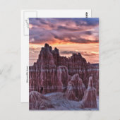 Sonstiger Sonnenuntergang Postkarte (Vorne/Hinten)