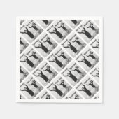 Sonuns aus Nonnen raus Serviette (Vorderseite)