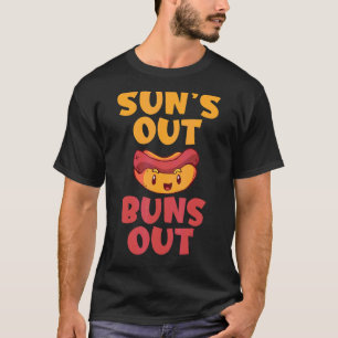 Sonuns Buns Out Hotdog T-Shirt