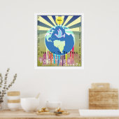 Sony ATV "Come Together" Friedenspender Poster (Küche)