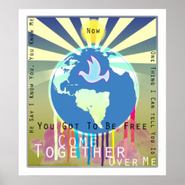 Sony ATV "Come Together" Friedenspender Poster