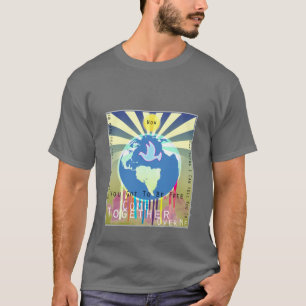 Sony ATV "gekommenes zusammen" WeltfriedensT-Shirt T-Shirt