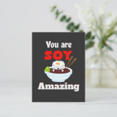 Sony phantastische Kawaii-Sushi Postkarte (Stehend Vorderseite)