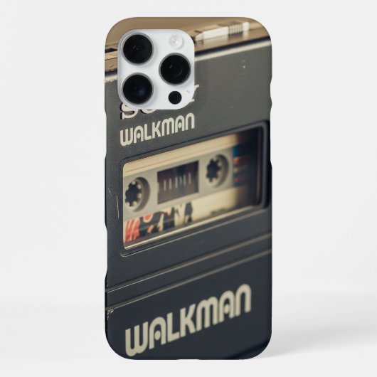Sony Walkman iPhone Hülle (Rückseite)