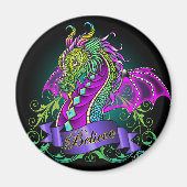 Sonya Glaube Rainbow Dragon Magnet (Vorne)