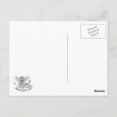 Sonya Glaube Rainbow Dragon Postcard Postkarte (Rückseite)