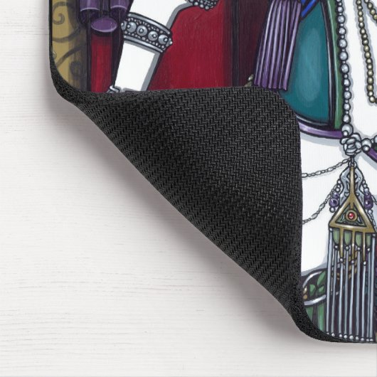 "Sonya" Stammes- Fusions-Bauchtänzerin Mousepad (Ecke)