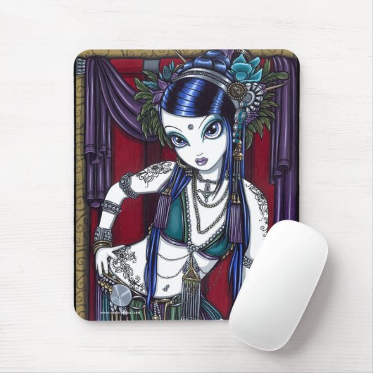 "Sonya" Stammes- Fusions-Bauchtänzerin Mousepad (Mit Mouse)
