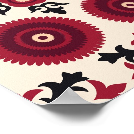 Sonya Suzani Poster (Ecke)