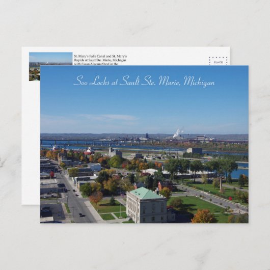 Soo blockiert Postkarte (Vorne/Hinten)