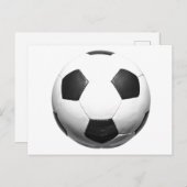 Soocer Football Postkarte (Vorne/Hinten)