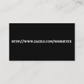 Sookietex Visitenkarte (Rückseite)