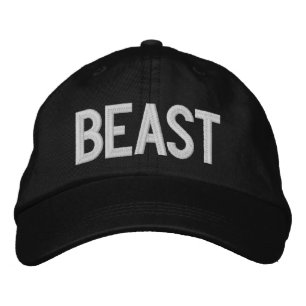 Sooled Tier Bestickte Baseballkappe