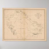 Sooloo Sea, Archipel, Philippinen Poster (Vorne)