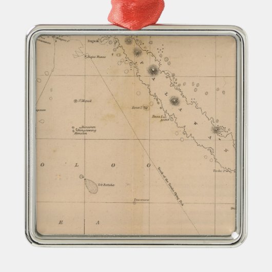 Soolosee, Archipel, Philippinen Silbernes Ornament (Vorne)