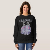 Soon Grandpa To Be Elephants For Baby Shower Gende Sweatshirt (Vorne ganz)