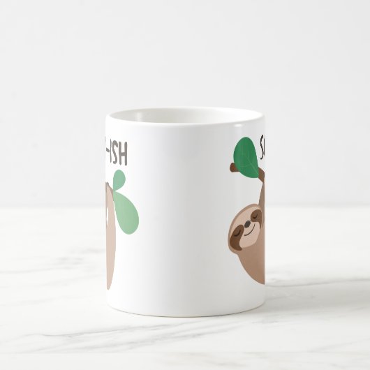Soon-Ish Sloth-Tasse Kaffeetasse (Mittel)