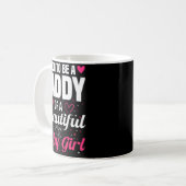 Soon To Be A Daddy Of A Beautiful Baby Girl New Da Kaffeetasse (Vorderseite Links)