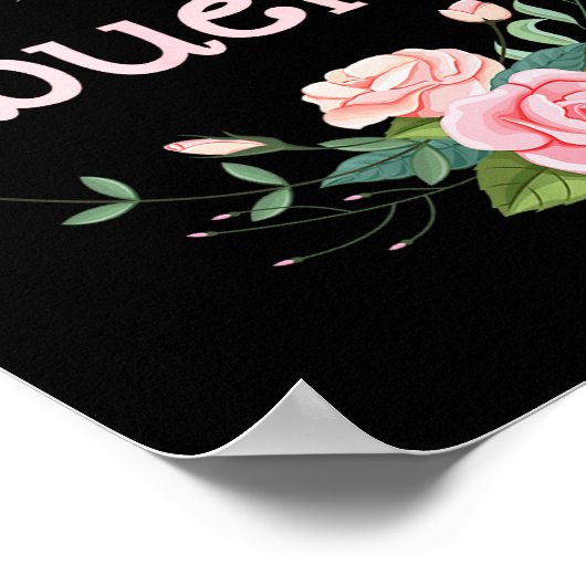 Soon To Be Abuelita Promoted To New Grandma Spanis Poster (Ecke)