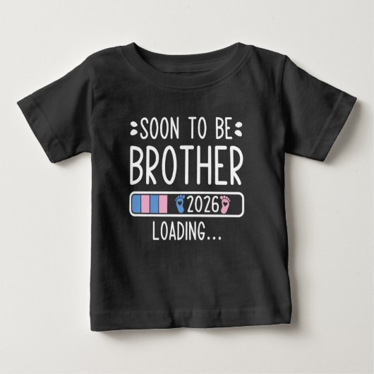 Soon To Be Brother 2026 New Baby Arrival Apparel Baby T-shirt (Vorderseite)