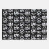 Soon to Be Dad 2026 Loading Pregnancy Announcement Geschenkpapier Set (Vorderseite)