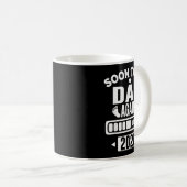 Soon To Be Dad Again 2026 Loading New Baby Announc Kaffeetasse (VorderseiteRechts)