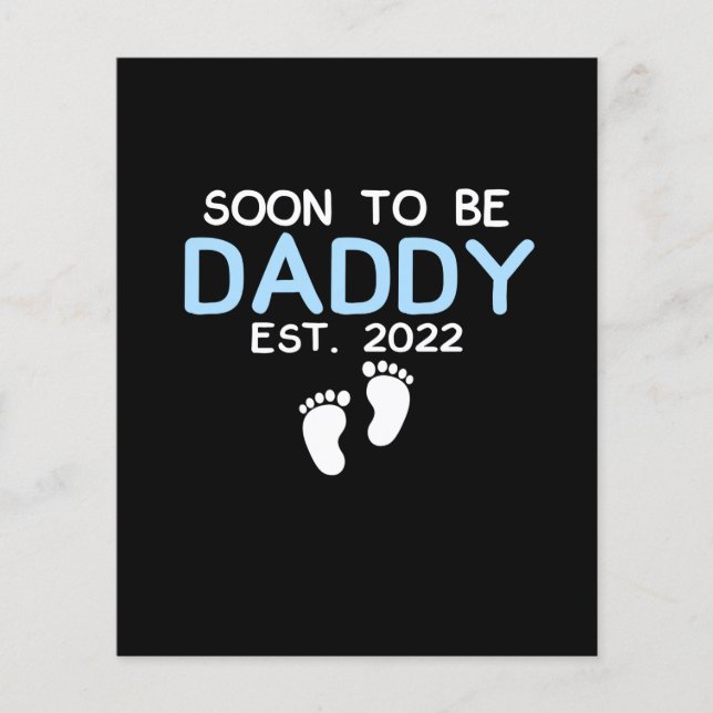 Soon To Be Daddy 2022 Father's Day First Time (Vorderseite)