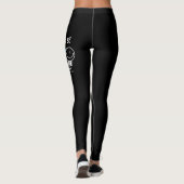 Soon To Be Daddy 2022 Father's Day First Time Leggings (Rückseite)