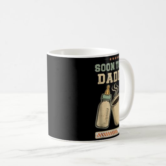 Soon To Be Daddy, Coffee Baby Announcement, Expect Kaffeetasse (VorderseiteRechts)
