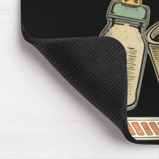 Soon To Be Daddy, Coffee Baby Announcement, Expect Mousepad (Ecke)