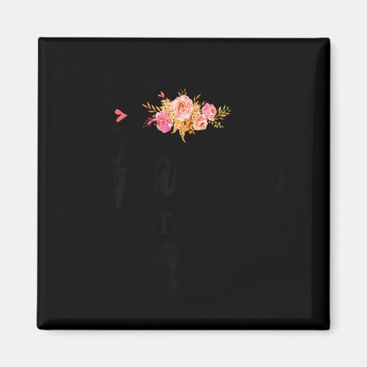 Soon To Be Grandma 2025 Funny Mother's Day For New Magnet (Vorne)