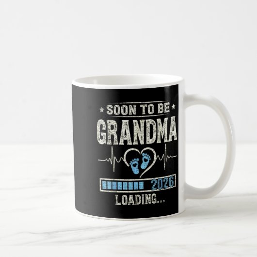 Soon To Be Grandma 2026 Expecting Baby Promoted Gr Kaffeetasse (Rechts)