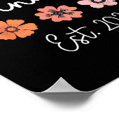 Soon To Be Grandma 2026 Pregnancy Announcement Gra Poster (Ecke)