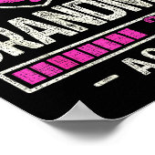 Soon To Be Grandma Again 2026 Expecting Baby Grand Poster (Ecke)