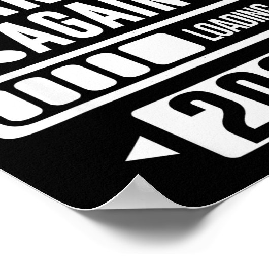 Soon To Be Grandma Again 2026 Loading New Baby Ann Poster (Ecke)