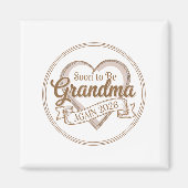 Soon To Be Grandma Again 2026 Loading Pregnancy An Magnet (Vorne)