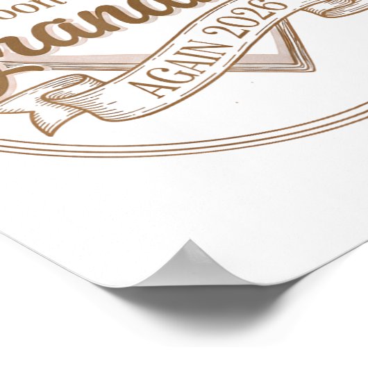 Soon To Be Grandma Again 2026 Loading Pregnancy An Poster (Ecke)