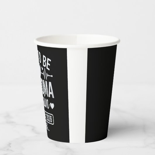 Soon to Be Grandma Again 2026 Loading Pregnancy  Pappbecher (Links)