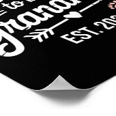 Soon To Be Grandma Pregnancy Announcement Est 2026 Poster (Ecke)