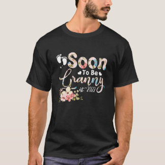Soon To Be Granny Est. 2022 Mother's Day First Tim T-Shirt