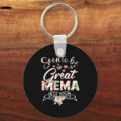Soon To Be Great Mema Est 2026 First Time New Gran Schlüsselanhänger (Vorderseite)